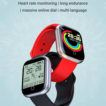 Children's Smart Digital Connected Watch With Call Reminder Step Count Heart Rate Monitoring For Children Men Women Kids Watches