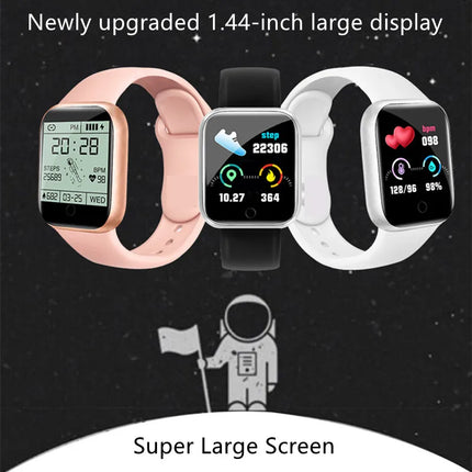 Children's Smart Digital Connected Watch With Call Reminder Step Count Heart Rate Monitoring For Children Men Women Watch Hours