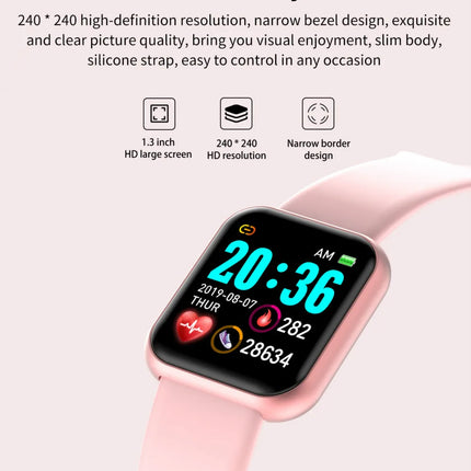 Kids Watch Connected Watch Child Digital Smart Bracelet Activity Running Tracker Heart Rate Children Men Women Kids Smartwatch