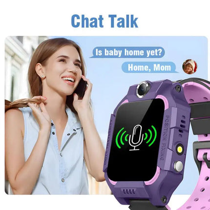 Q19 Kids Smart Watch With Sim Card Smartwatch SOS Call Phone Camera Voice Chat Photo Waterproof Boys Girls Gift For Children