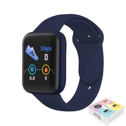 Y68 Kids Watch Children Smart Watch Fitness Tracker Heart Rate Monitor Blood Women Digital Bracelet Boy Girl Wristwatches