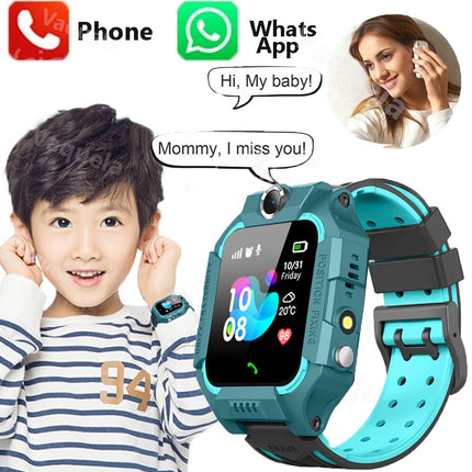 Kids Smart Watch 2023 New Sim Card Smartwatch for Children SOS Call Phone Camera Voice Chat Photo Waterproof Boys Girls reloj