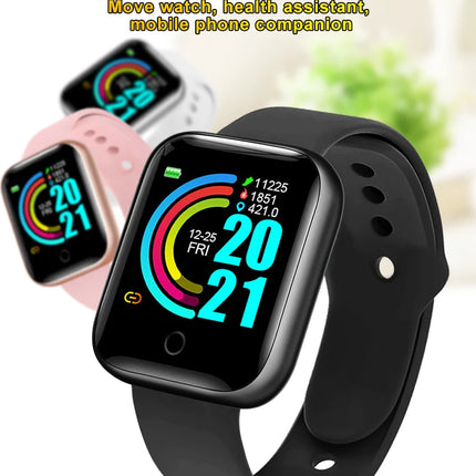 Y68 Smart Watch For Xiaomi Apple Men Women Heart Rate Monitor Sport Smartwatch Tracker D20 Pro Fitness Watches relógio