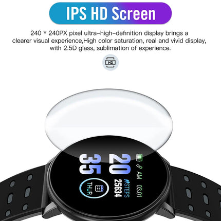 Children's Sports Smart Watch Led Digital Clock Waterproof Smartwatch Kids Heart Rate Monitor Fitness Tracker Watch relojes