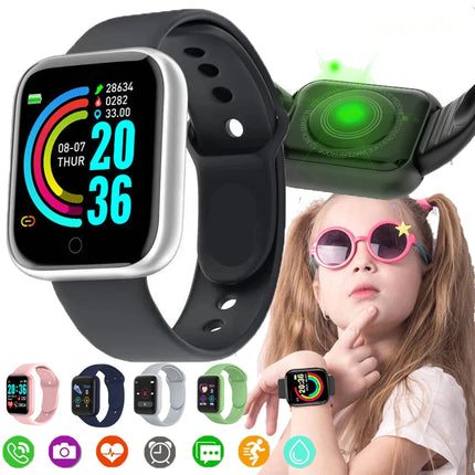 Kids Watch Connected Watch Child Digital Smart Bracelet Activity Running Tracker Heart Rate Children Men Women Kids Smartwatch