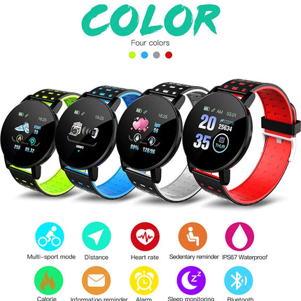 Children's Sports Smart Watch Led Digital Clock Waterproof Smartwatch Kids Heart Rate Monitor Fitness Tracker Boys Watch relógio