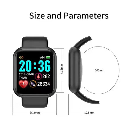 Smart Watch For Kids Men Women Sport Smart Digital Bracelte Fitness Traker Heart Rate Blood Pressuer Smartwatch Women Watch Hour