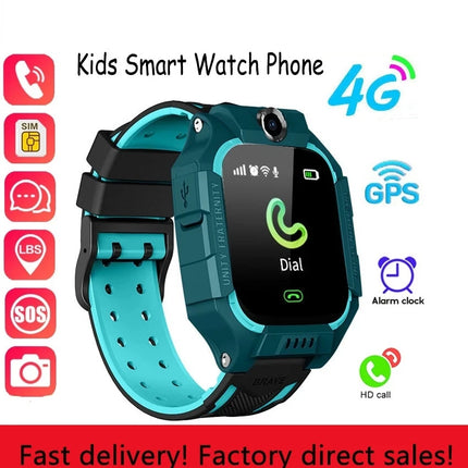 Kids SOS Smart Watch IP67 Waterproof 4G SIM Card Children Watch GPS Tracker Anti-lost Smart Wristband For IOS Android relojes