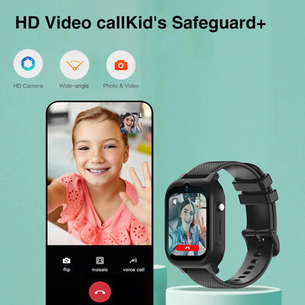 Kids 4G Video Call Chat Smart Watch Student Waterproof LBS Location 700Mah Battery Calculator Children Smartwatch For Xiaomi