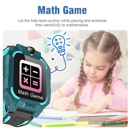 Q19 Kids Smart Watch With Sim Card Smartwatch SOS Call Phone Camera Voice Chat Photo Waterproof Boys Girls Gift For Children