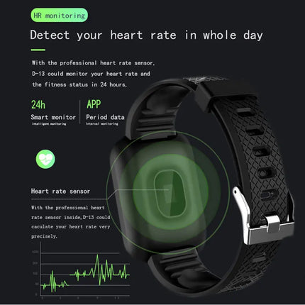 Connected Watch Child Children Smart Watch Sport Fitness Tracker For Boys Girls Electronic Watches Waterproof Smart Bracelet