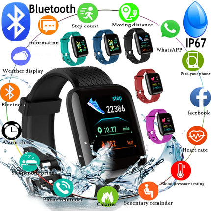 Kids Smart Watch Waterproof Fitness Sport LED Digital Electronics Watches for Boys Girls Students Children Smartwatch relojes