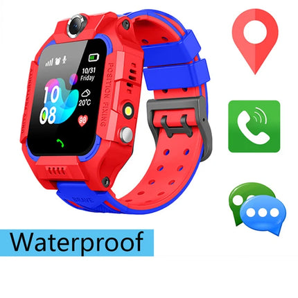 Q19 Kids Smart Watch for Children Waterproof IP67 SOS Antil-lost Phone Watch 2G SIM Card Call Location Tracker Child Smartwatch