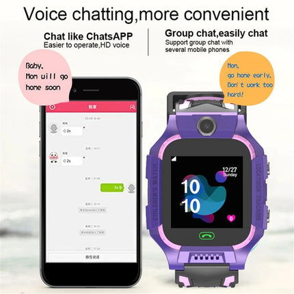 Q19 Kids Smart Watch for Children Waterproof IP67 SOS Antil-lost Phone Watch 2G SIM Card Call Location Tracker Child Smartwatch