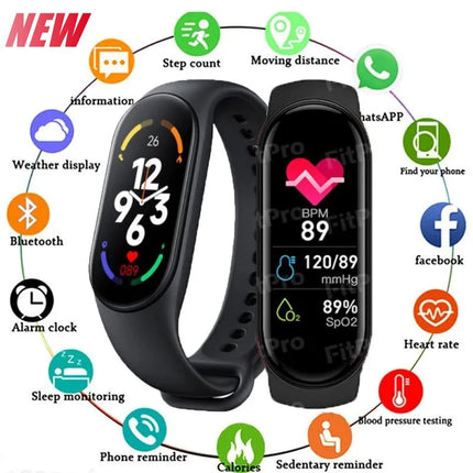 For Xiaomi M7 Smart Watch Children Fitness Sports Smart Band Bluetooth Sleep Monitoring Smartwatch kids watch for boys girls