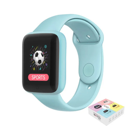 Y68 Kids Watch Children Smart Watch Fitness Tracker Heart Rate Monitor Blood Women Digital Bracelet Boy Girl Wristwatches