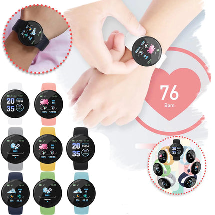 Smart Watch for kids Macaron Color Bluetooth Smartwatch Men Women Sports Watches Fitness Tracker Waterproof Bracelet relógio