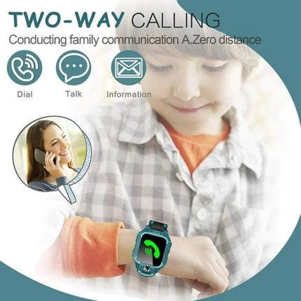 Q19 Kids Smart Watches GPS Tracker Phone Call For Boys Girls Touch Screen Camera Sport Smart Watch Anti-Lost SOS Learning Toy