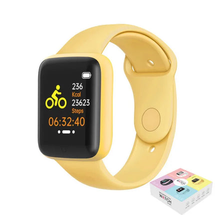 Y68 Kids Watch Children Smart Watch Fitness Tracker Heart Rate Monitor Blood Women Digital Bracelet Boy Girl Wristwatches