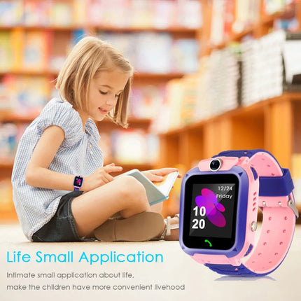 Q12 Children's Smart Watch SOS Phone Watch Smartwatch For Kids With 4G Sim Card Photo Waterproof IP67 Kids Gift For IOS Android