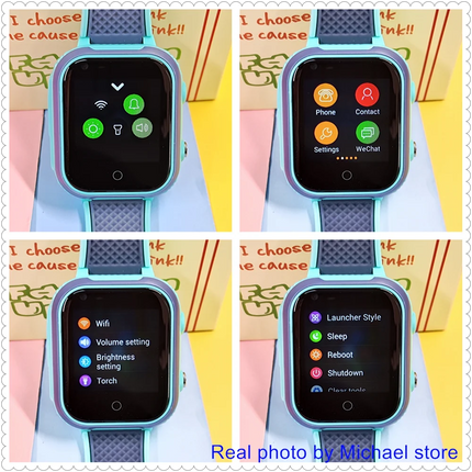 4G Kids Smart Watch GPS WIFI Video Call SOS IP67 Waterproof Child Smartwatch Camera Monitor Tracker Location Phone Watch reloj