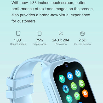 Kids 4G Video Call Chat Smart Watch Student Waterproof LBS Location 700Mah Battery Calculator Children Smartwatch For Xiaomi