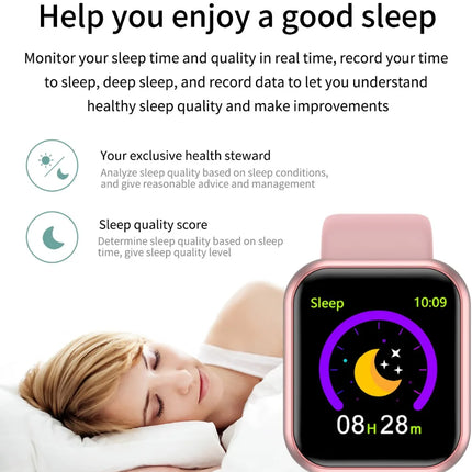 Smart Watch For Kids Men Women Sport Smart Digital Bracelte Fitness Traker Heart Rate Blood Pressuer Smartwatch Women Watch Hour