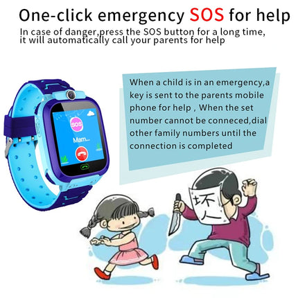 New Kids Call Smart Watch for Kids Sim Card SOS Location Camera Phone Waterproof Monitor Tracker Watches Children's smartwatch