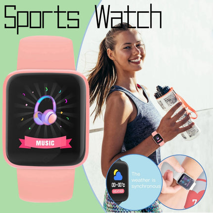 Connected Watch Child Children Smart Watch Fitness Tracker Sport Heart Rate Monitor Blood Women Men Bracelet Boy Girl Watches