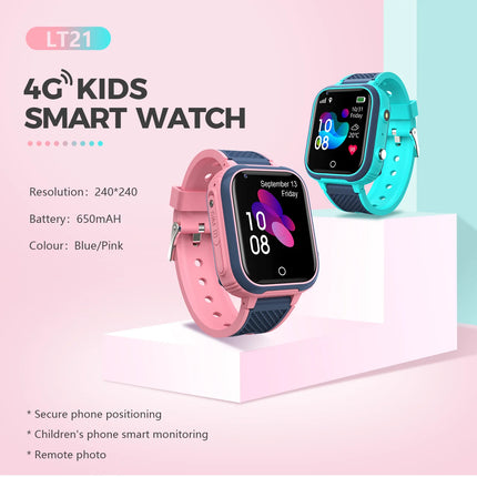 4G Kids Smart Watch GPS WIFI Video Call SOS IP67 Waterproof Child Smartwatch Camera Monitor Tracker Location Phone Watch reloj