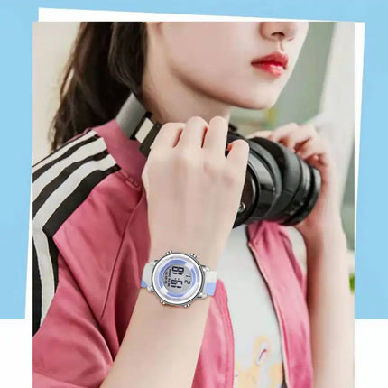 Kids Watch Cute Boys Girls Kids Sport Watches Cartoon Children Watches Princess Silicone LED Digital Wrist Watches Party Gift