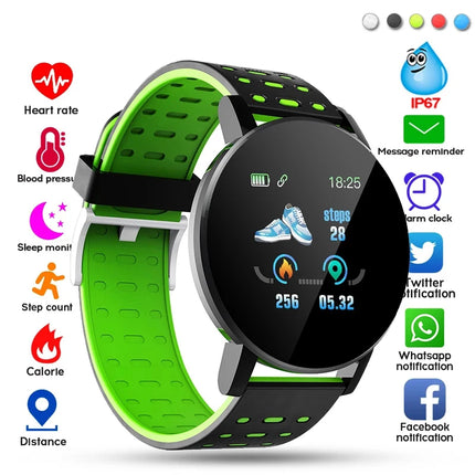 Children's Sports Smart Watch Led Digital Clock Waterproof Smartwatch Kids Heart Rate Monitor Fitness Tracker Boys Watch relógio