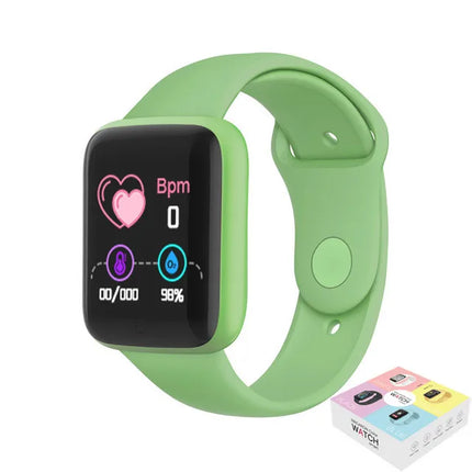 Y68 Kids Watch Children Smart Watch Fitness Tracker Heart Rate Monitor Blood Women Digital Bracelet Boy Girl Wristwatches