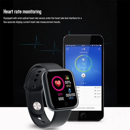 Y68 Smart Watch For Android IOS Women Men Children Smartwatch Fitness Watches Bracelet Men Smart Watch For Kids watches relojes