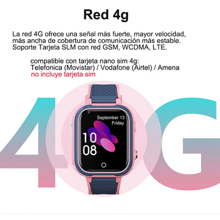 4G Kids Smart Watch GPS WIFI Video Call SOS IP67 Waterproof Child Smartwatch Camera Monitor Tracker Location Phone Watch reloj