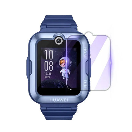 For Huawei Children’s Watch 5X 4X 3S 3X 4 Pro K2 Kids Phone Smart Watch Clear / Purple 2.5D Tempered Glass Film Screen Protector