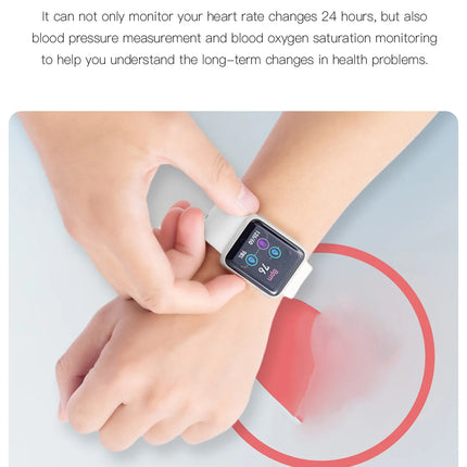 Connected Watch Child Children Smart Watch Fitness Tracker Sport Heart Rate Monitor Blood Women Men Bracelet Boy Girl Watches