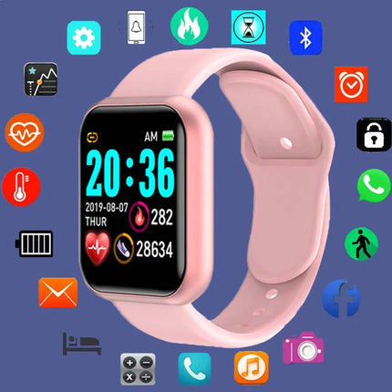 Y68 Smart Watch For Xiaomi Apple Men Women Heart Rate Monitor Sport Smartwatch Tracker D20 Pro Fitness Watches relógio