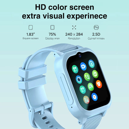 Kids 4G Video Call Chat Smart Watch Student Waterproof LBS Location 700Mah Battery Calculator Children Smartwatch For Xiaomi