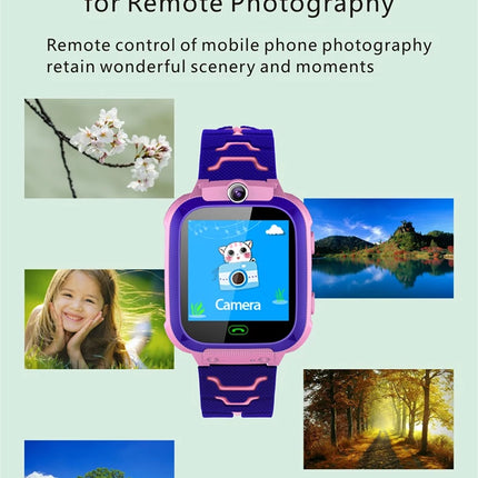 New Kids Call Smart Watch for Kids Sim Card SOS Location Camera Phone Waterproof Monitor Tracker Watches Children's smartwatch