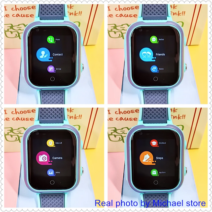 4G Kids Smart Watch GPS WIFI Video Call SOS IP67 Waterproof Child Smartwatch Camera Monitor Tracker Location Phone Watch reloj