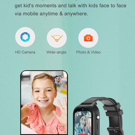 Kids 4G Video Call Chat Smart Watch Student Waterproof LBS Location 700Mah Battery Calculator Children Smartwatch For Xiaomi