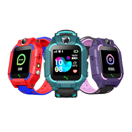 Q19 Kids Smart Watch for Children Waterproof IP67 SOS Antil-lost Phone Watch 2G SIM Card Call Location Tracker Child Smartwatch