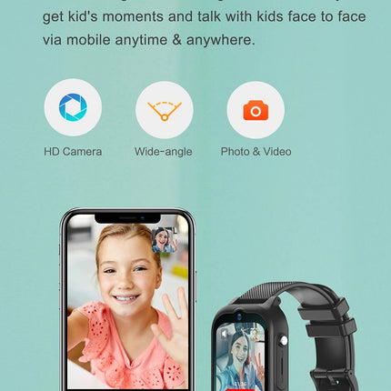 4G Kids Smart Watch SOS GPS Location Tracker Smart Watch for kids Sim Card Video Call Camera Waterproof Smartwatch For Children