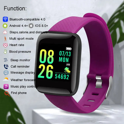 Connected Watch Child Children Smart Watch Sport Fitness Tracker For Boys Girls Electronic Watches Waterproof Smart Bracelet