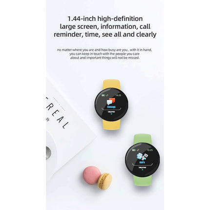 Smart Watch for Kids Macaron Color Bluetooth Smartwatch Men Women Sports Watches Fitness Tracker Waterproof Bracelet relógio