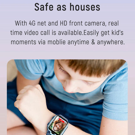 K15 Kids 4G  Smartwatch Phone GPS Tracker SOS HD Video Call Touch Screen IP67 Waterproof Call Back Children Smart Phone Watch