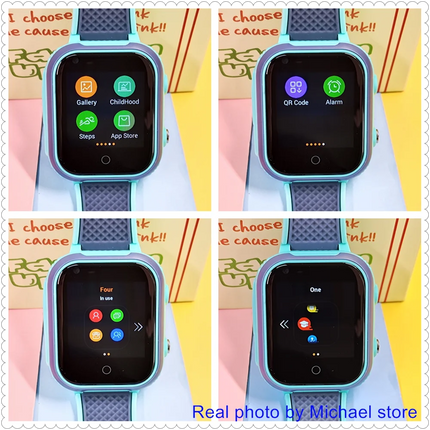 4G Kids Smart Watch GPS WIFI Video Call SOS IP67 Waterproof Child Smartwatch Camera Monitor Tracker Location Phone Watch reloj