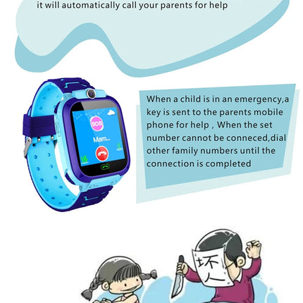 New Kids Call Smart Watch for Kids Sim Card SOS Location Camera Phone Waterproof Monitor Tracker Watches Children's smartwatch